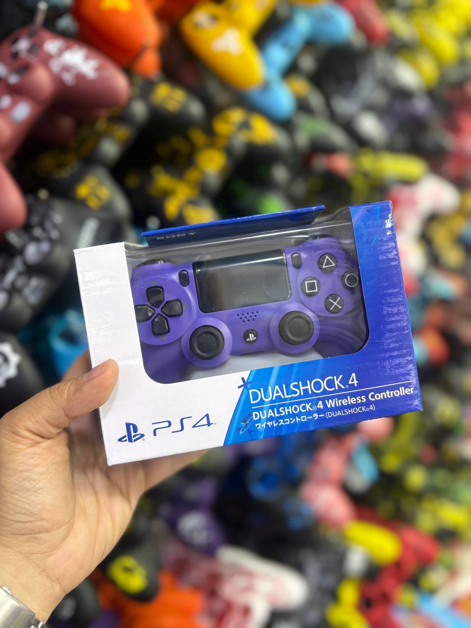 دسته High copy پلی 4 کیفیت Master سی چراغ - بنفش