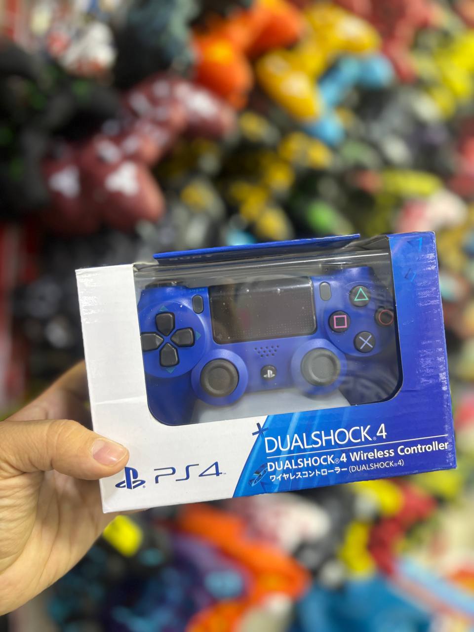 دسته High copy پلی 4 کیفیت Master سی چراغ - آبی