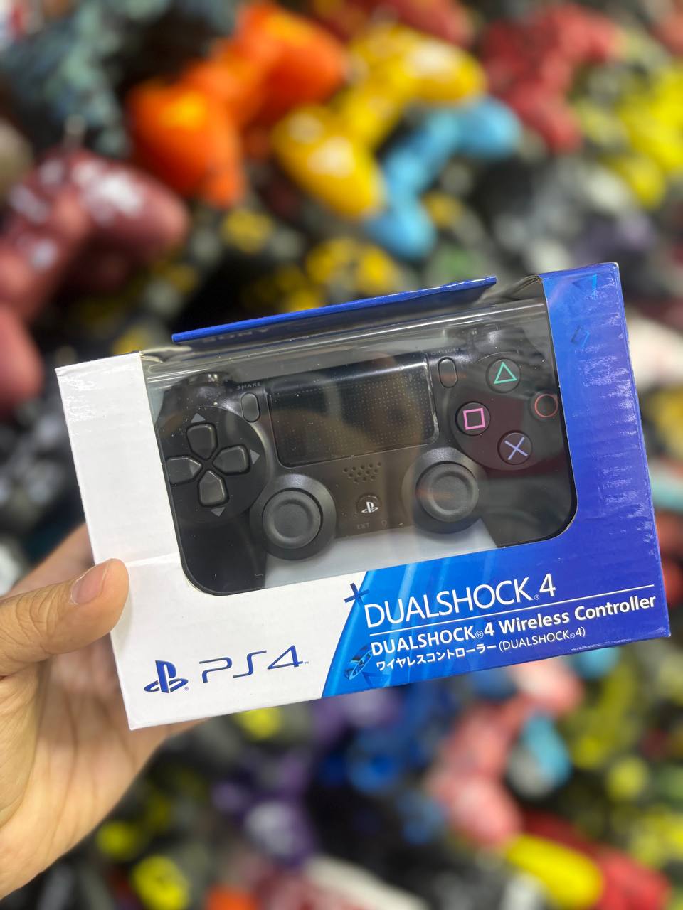 دسته High copy پلی 4 کیفیت Master سی چراغ - مشکی